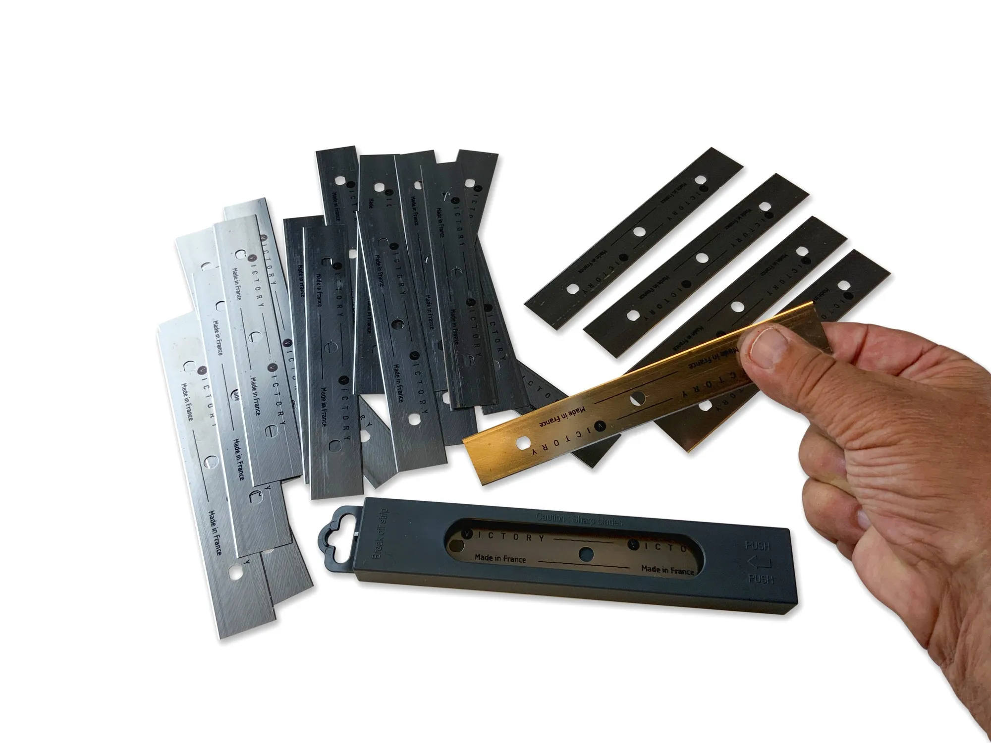 Boite distributrice de 20 lames de rechange pour grattoir à vitre – Image 4