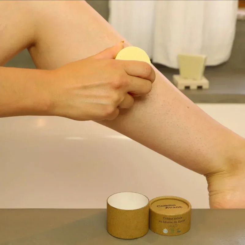 Crème solide bio au beurre de karité – Image 2