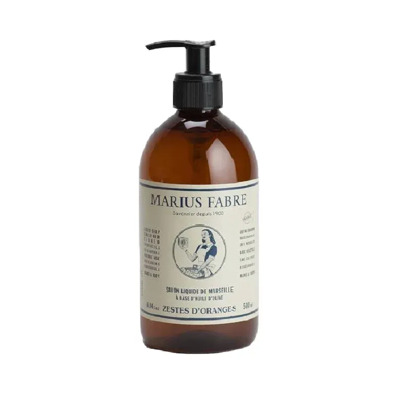 Savon liquide de Marseille – zestes d’orange