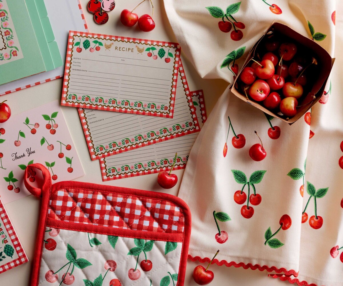 Torchon Cerises Rifle Paper – Image 4
