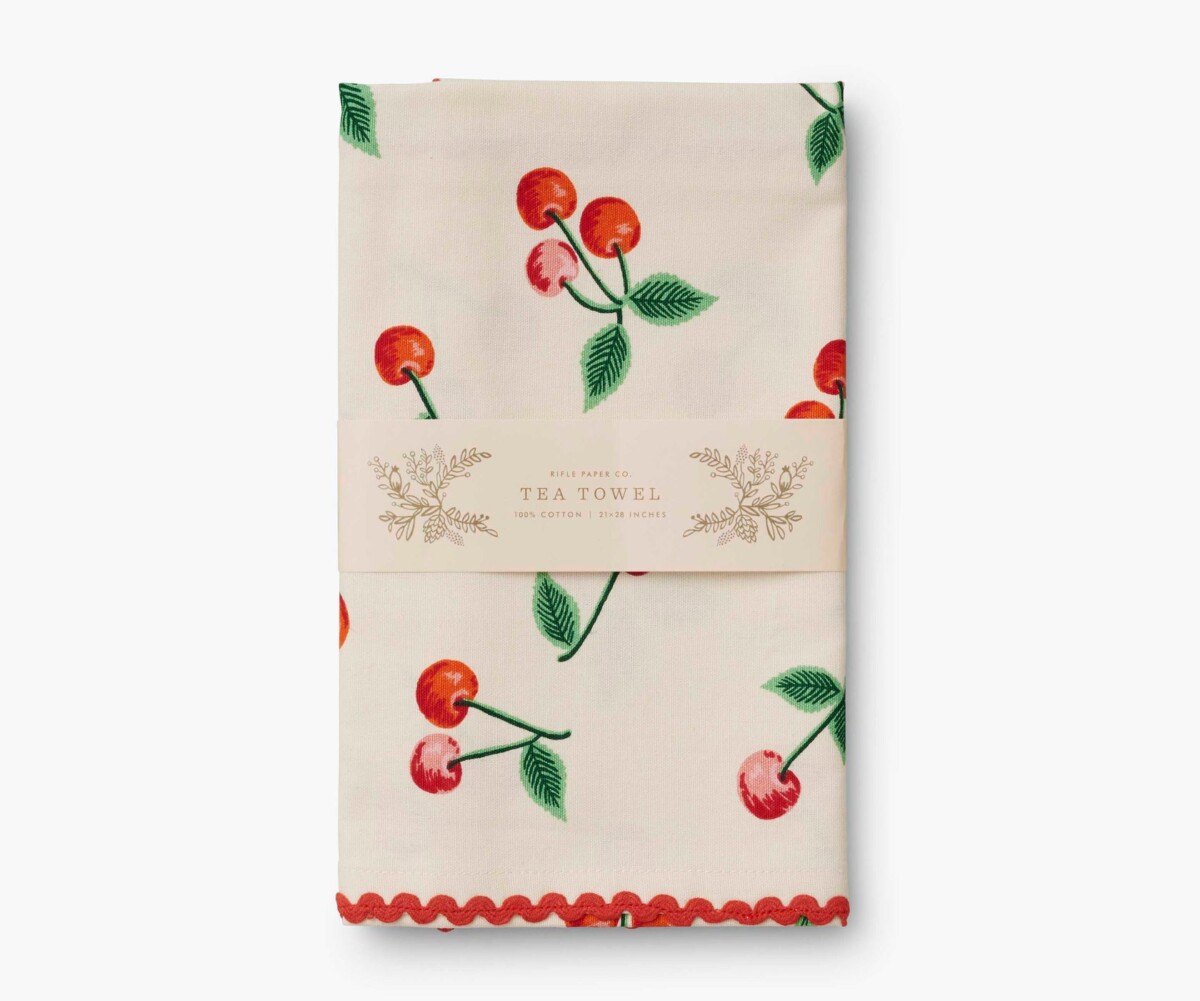Torchon Cerises Rifle Paper – Image 2