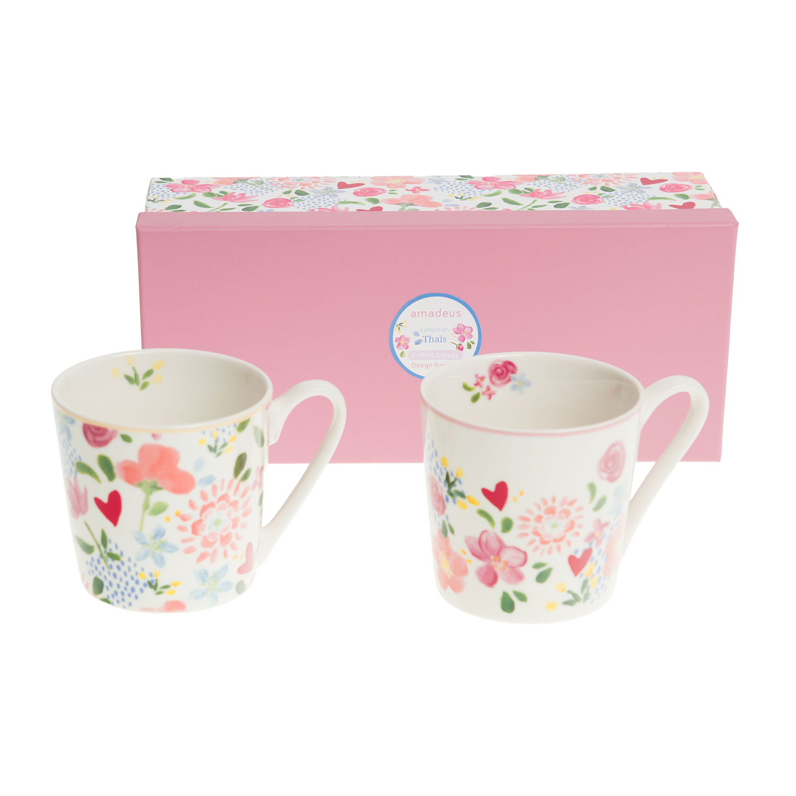Amadeus Coffret 2 mugs Thais 45cl – Image 2