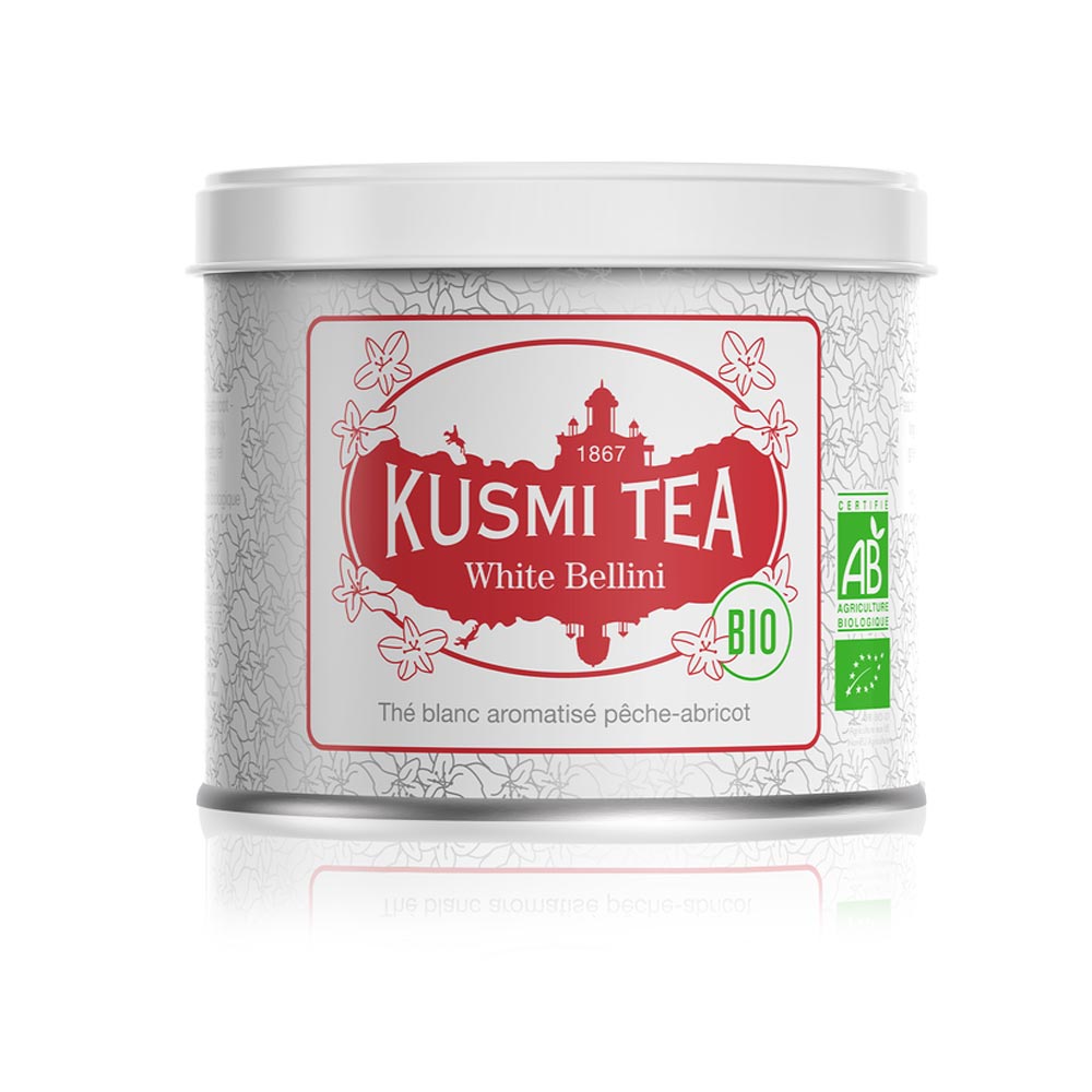 Kusmi Tea boite White Bellini bio 90g